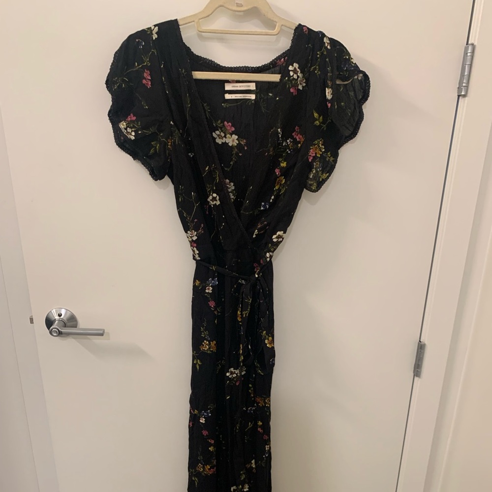 NEVER WORN! Urban outfitters floral jumpsuit